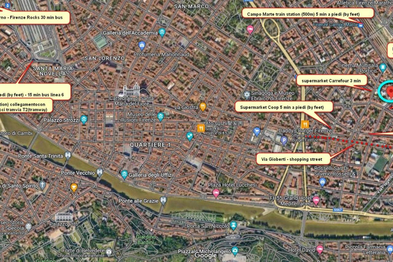 Apartament Dora'S House Firenze Zewnętrze zdjęcie